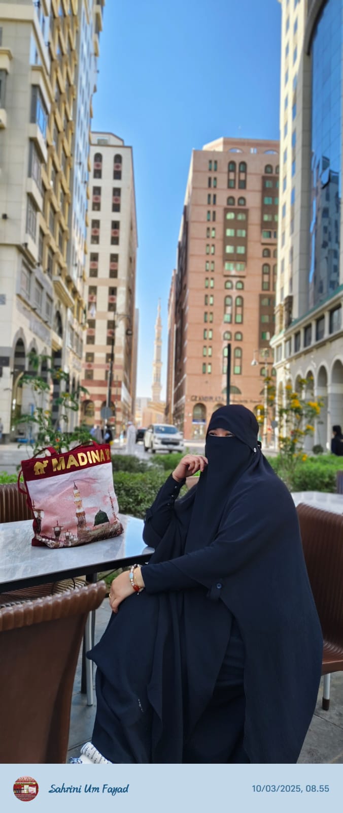 Atri Ummu Fayyadh di Madinah
